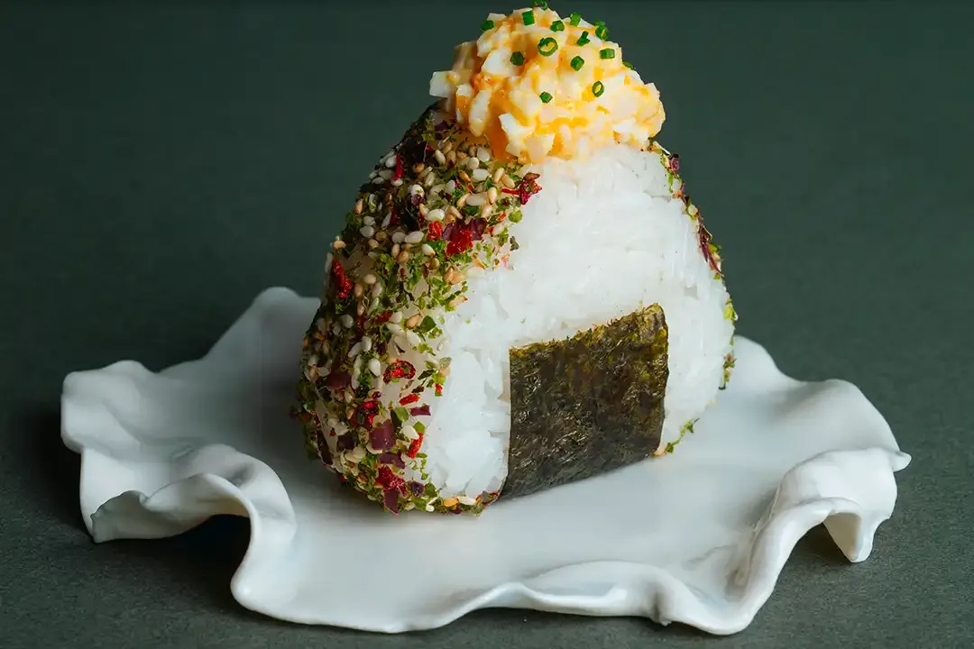 Crunchy Onigiri Oeuf Tamago & Furikake