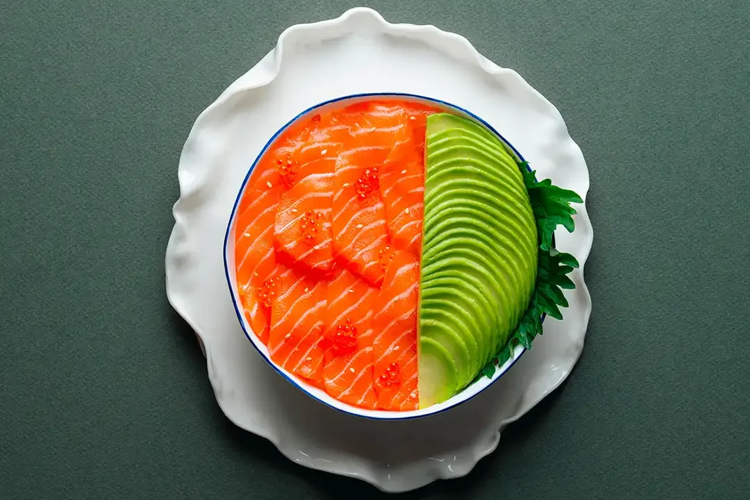 Salmon Avocado Chirashi
