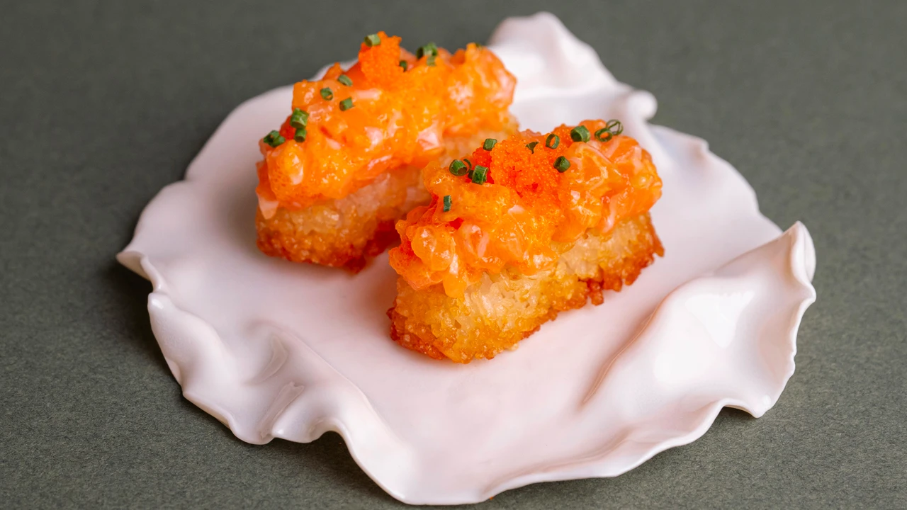 Crispy Sushi Saumon spicy