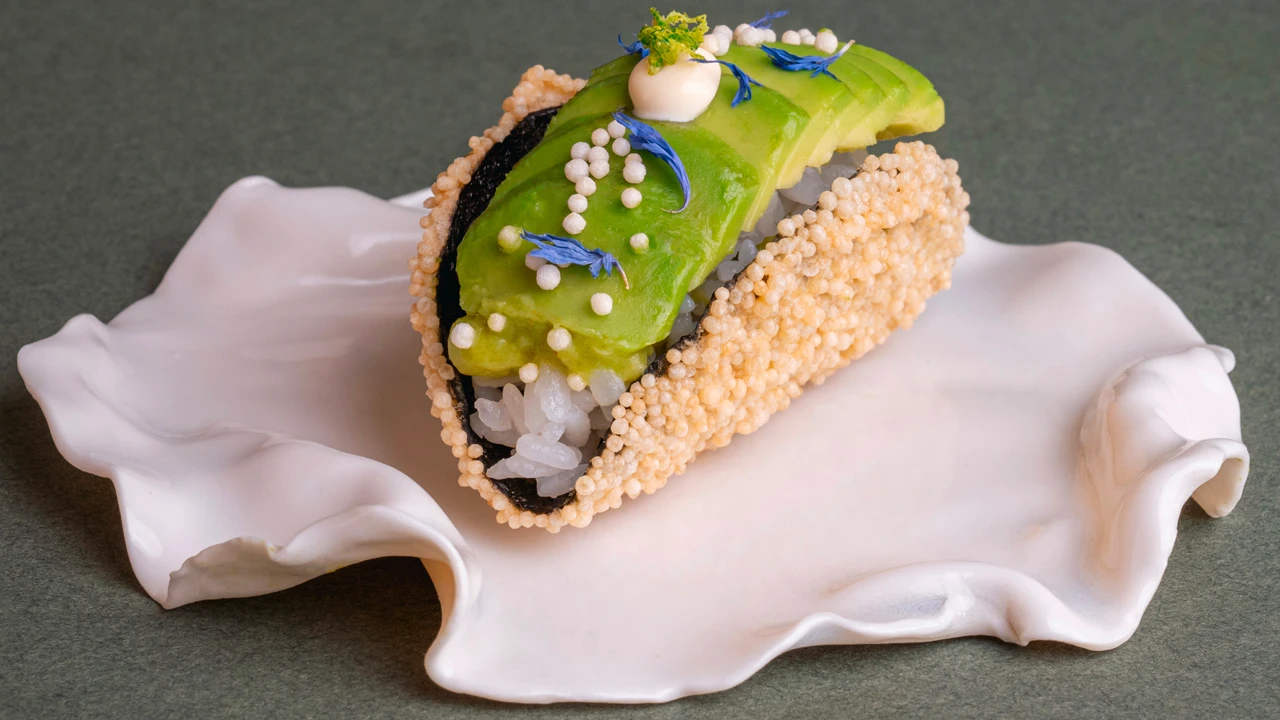 Taco Nori Guacamole Avocat