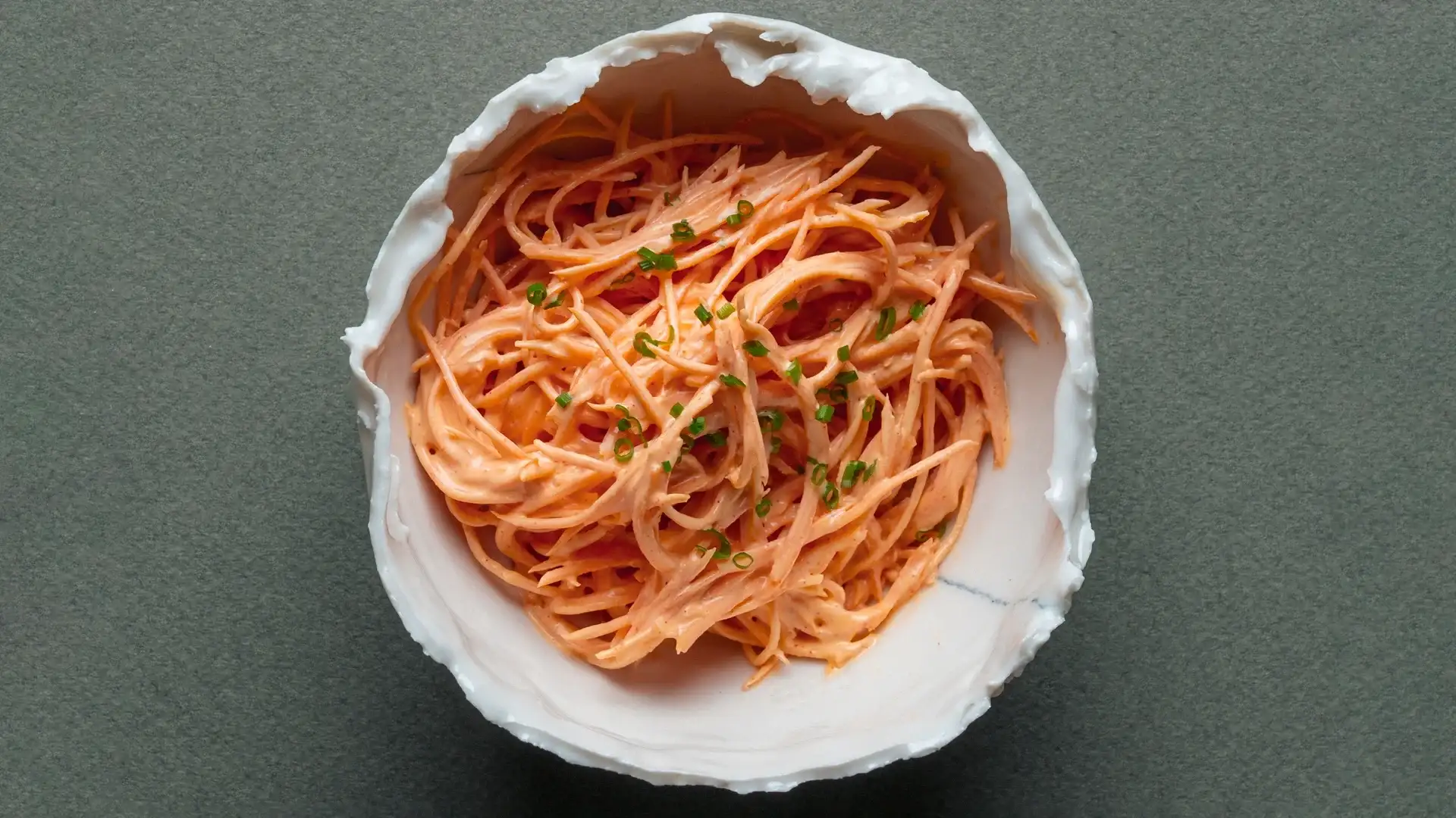 Spicy Toban-Djan Shredded Carrots