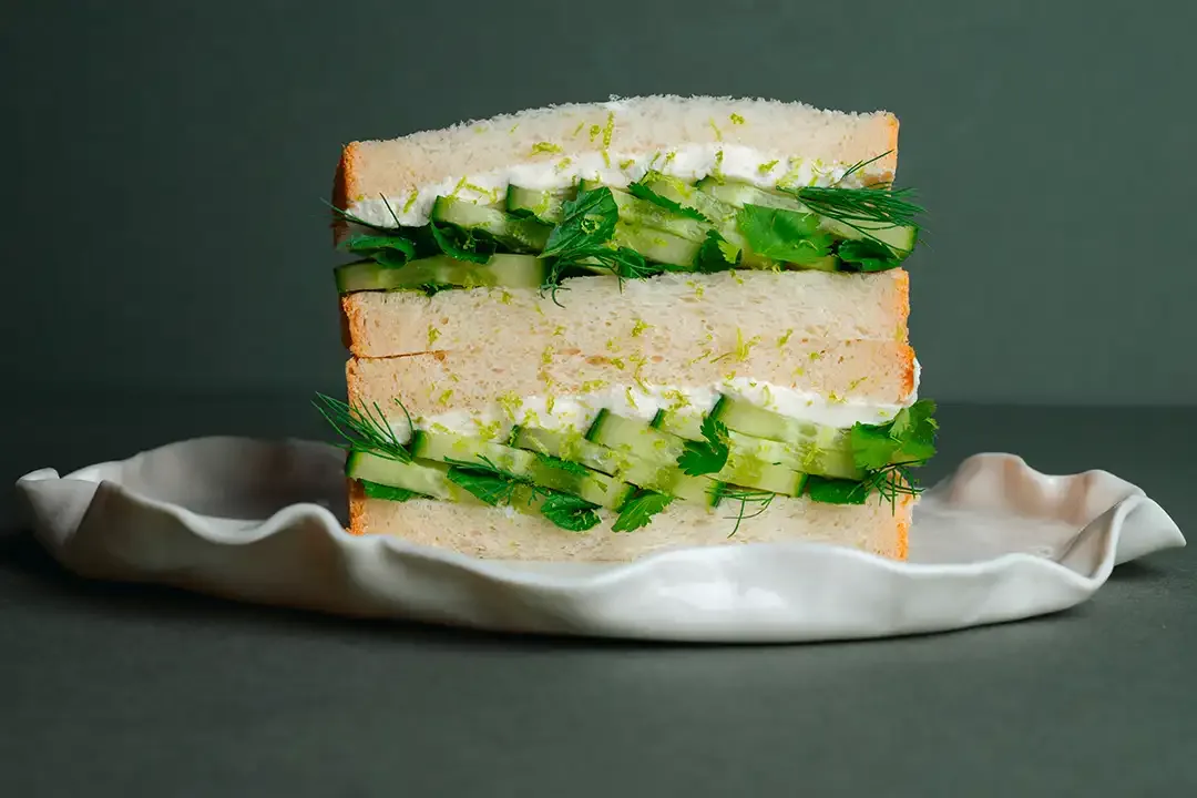 Sando Concombre Herbes & Cheese