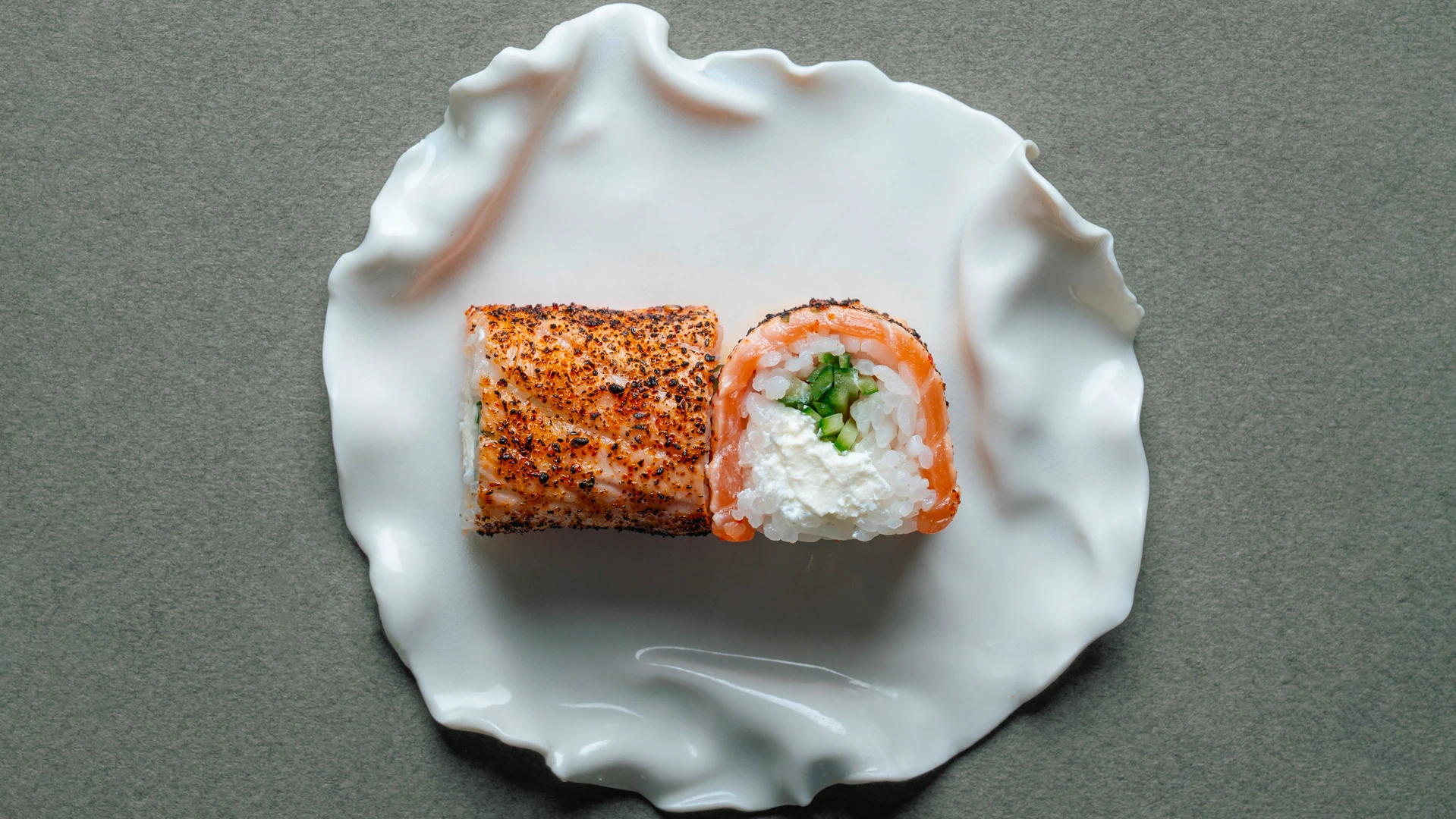 Smoky Salmon & Cheese roll